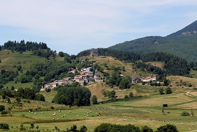 Paysage des Pyrénées - France