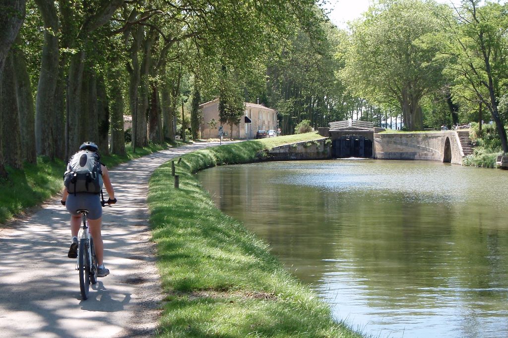 Image Itinéraires cyclables Canal du Midi - Découverte à vélo Canal du Midi - Patrimoine du Canal du Midi