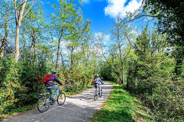 Voyage Drôme et Ardèche à vélo, la Biovallée en famille