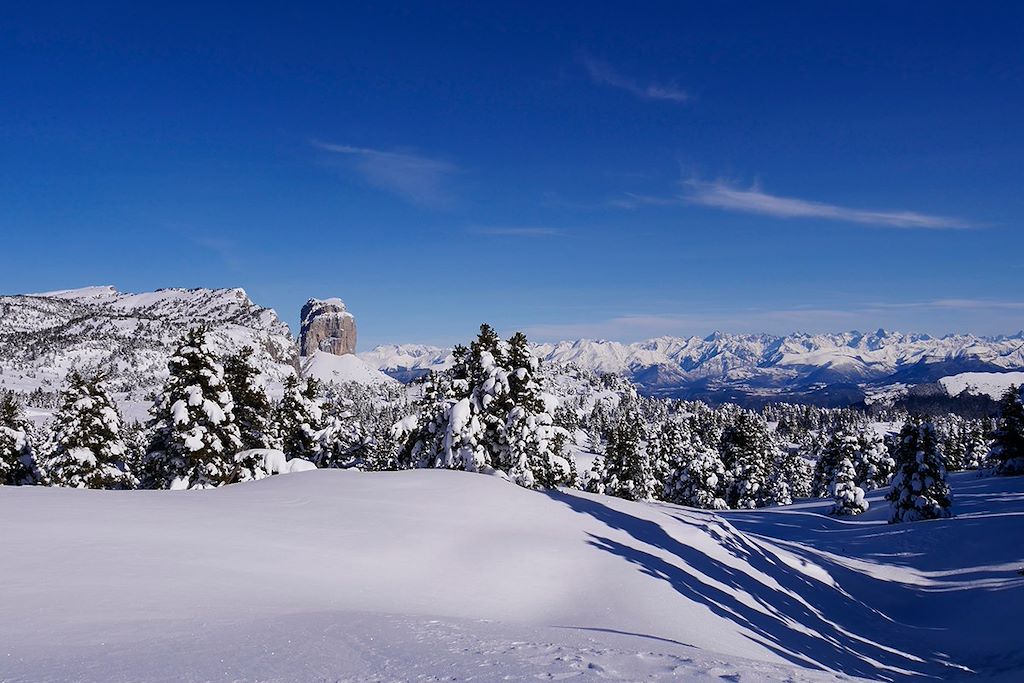 Image Weekend raquettes - Bivouac hivernal dans le Vercors