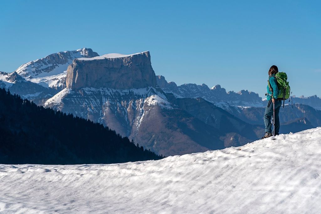 Image Weekend raquettes - Bivouac hivernal dans le Vercors
