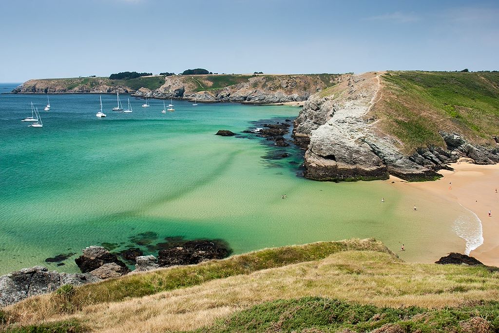 Image Belle Ile en Mer à Vélo - Baie de Quiberon - Vélo Bretagne