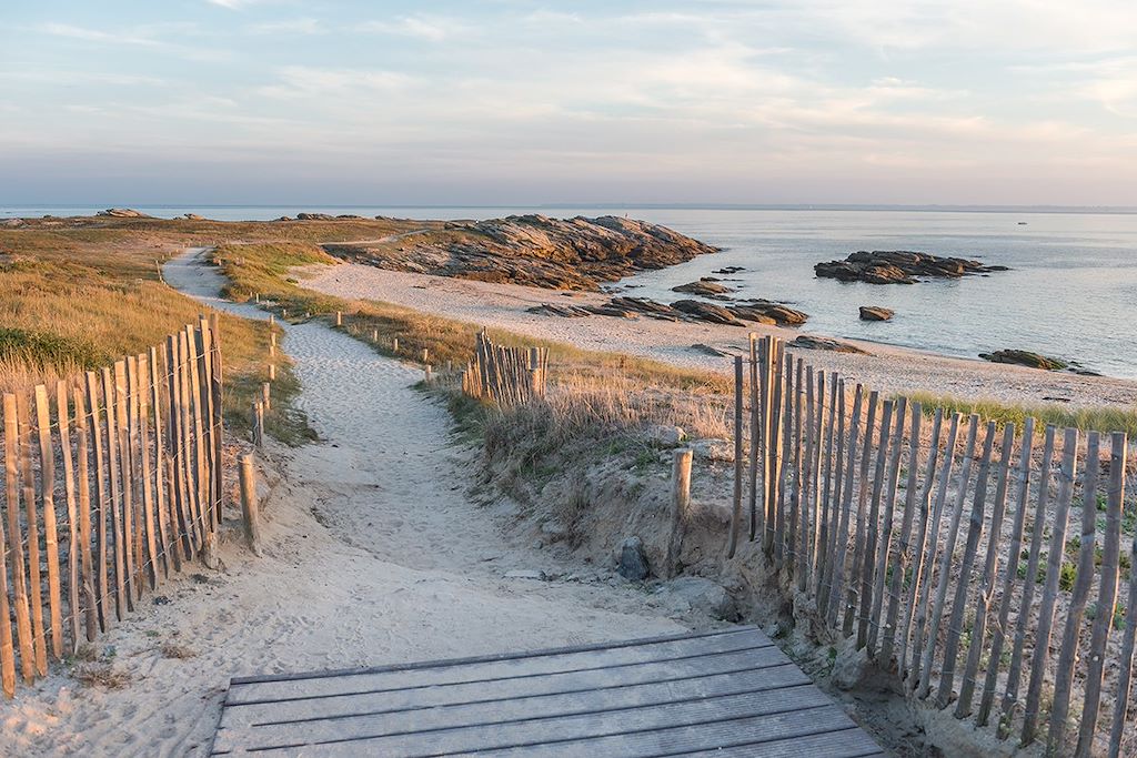 Image Belle Ile en Mer à Vélo - Baie de Quiberon - Vélo Bretagne