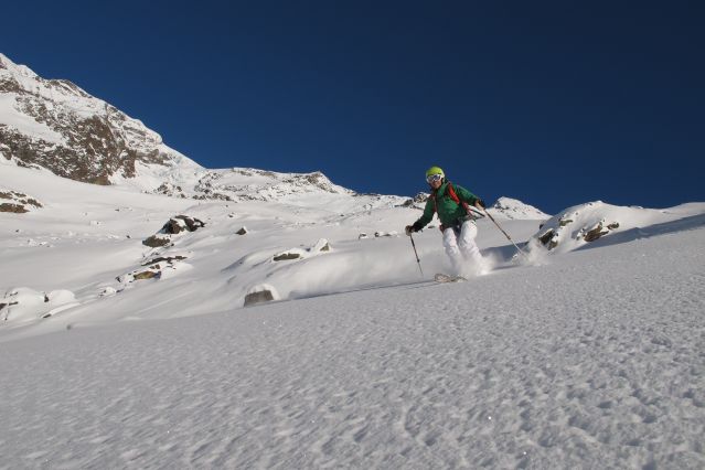 Image Mont Rose à ski (4563m)