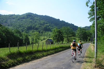 © Office de Tourisme de Soule - Balade à vélo sur les routes du Pays Basque - France Balade à vélo sur les routes du Pays Basque - France