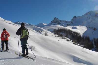 Randonnée à ski dans le Queyras - France