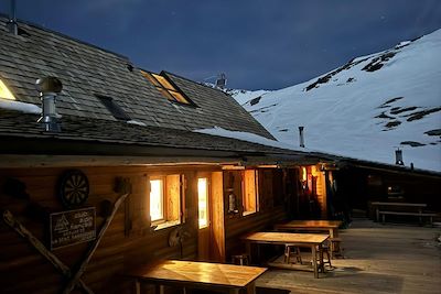 Refuge de la Dent Parrachée - Massif de la Vanoise - Savoie - France