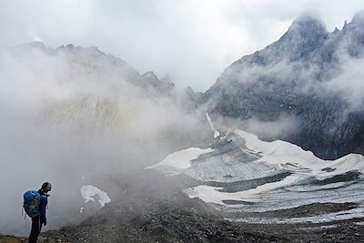 Glacier de Freydane - Massif de Belledonne - Trek de Grenoble à Briançon - Isère - Alpes - France