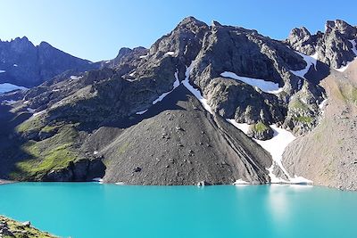 Lac Blanc - Pic de Belledonne - Trek de Grenoble à Briançon - Isère - Alpes - France