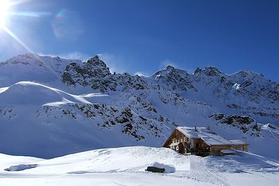 Refuge de la Blanche - Massif du Queyras - France