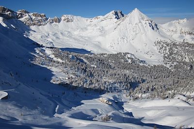 Voyage Tour de la Haute Clarée en raquettes 1