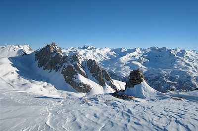 Sommet de la crête du Châtelard - Vallée de la Clarée - Alpes du Nord - France