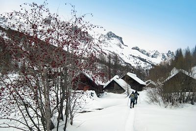 Voyage Névache et Val Clarée, raquette bien-être 3