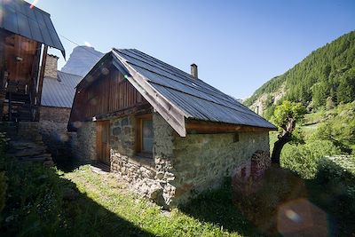 Hameau Dormillouse - Parc national des Ecrins - Hautes-Alpes - France