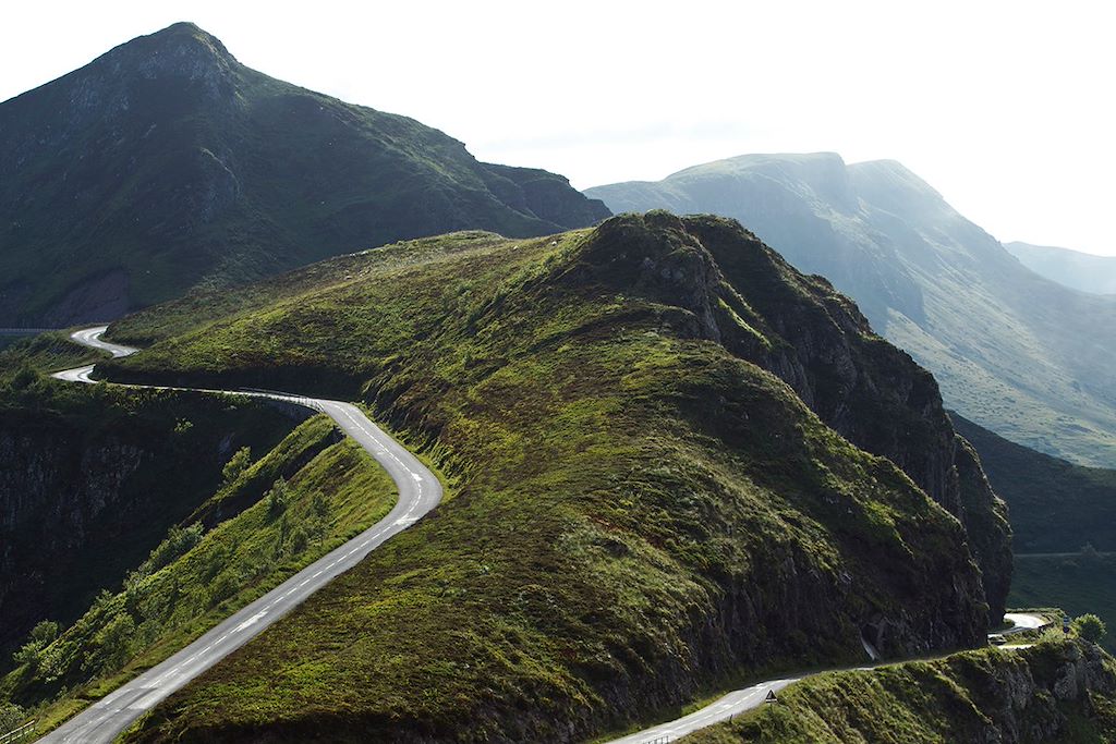 Image Les Monts du Cantal en Gravel - Le Cantal à vélo - Traversée du Massif central à vélo