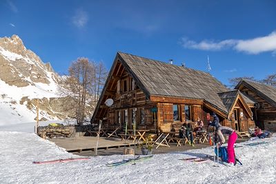 © MONTICO Lionel / Hemis.fr - Refuge du Chardonnet, Vallée de la Clarée - France Refuge du Chardonnet, Vallée de la Clarée - France