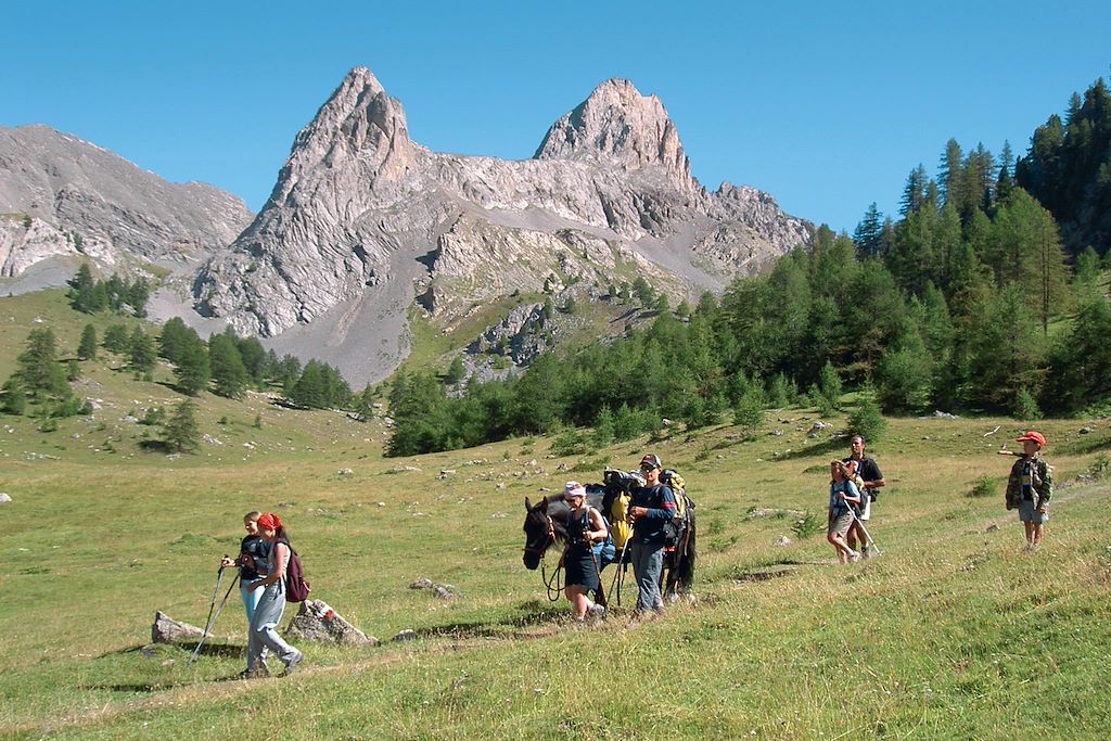 Image Randonnée avec un âne - Rando Queyras