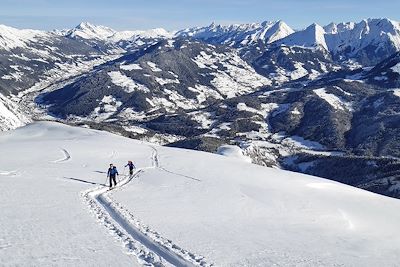 Ski de randonnée - La Tournette - Massif des Bornes - Haute-Savoie - France
