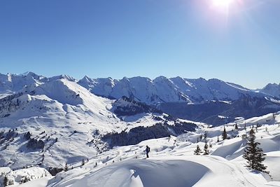 Roc des Tours - Massif des Bornes - Haute-Savoie - France