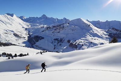 Roc des Tours - Massif des Bornes - Haute-Savoie - France