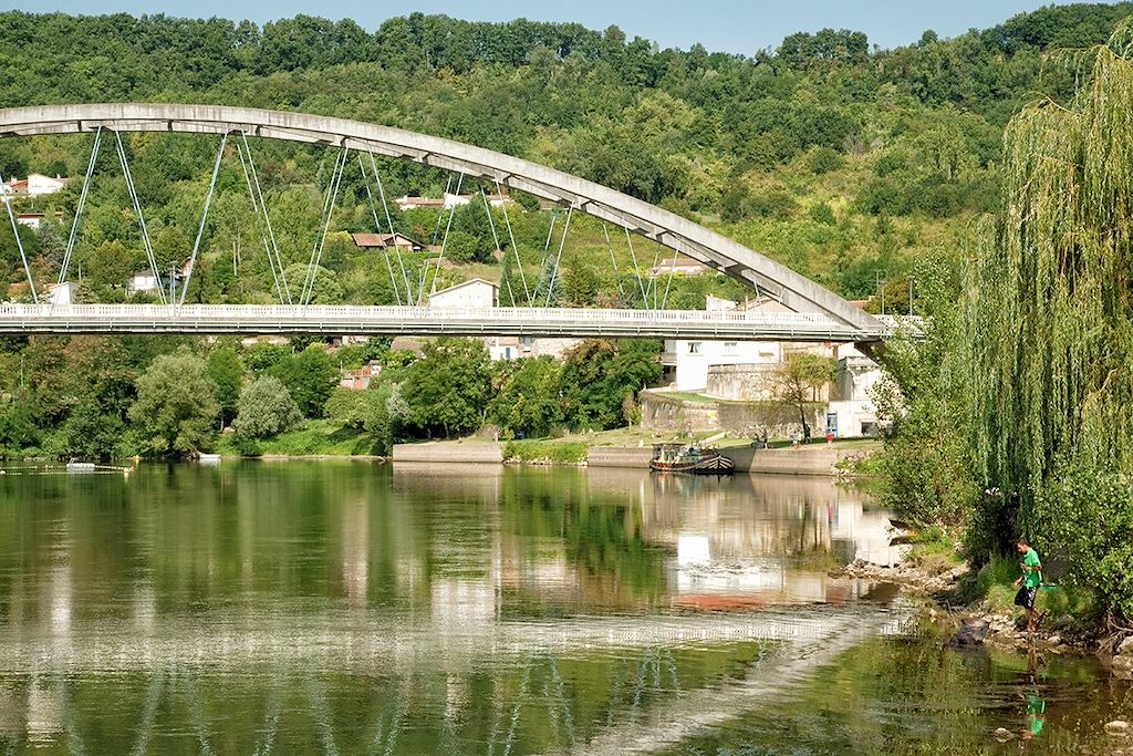 Image Véloroute de la vallée du Lot - À vélo en famille dans le Lot - Lot-et-Garonne à vélo