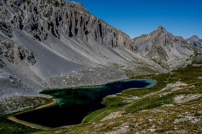 © Christian Lemale - Lac de l'Orrenaye - Ubaye - Alpes du Sud - France Lac de l'Orrenaye - Ubaye - Alpes du Sud - France