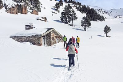 Cabane de bergers en Hautes-Pyrénées - France