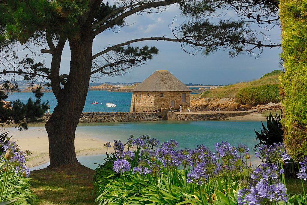 Image Randonnée Cote de granit rose - Randonnée GR34 - bateau ile de brehat