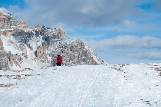 Neige : Évasion à raquettes au cœur des Dolomites Voyage Évasion à raquettes au cœur des Dolomites