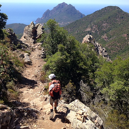 Randonnée France Corse