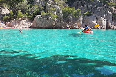 Kayak dans les Calanques - Provence-Alpes-Côte d'Azur - France