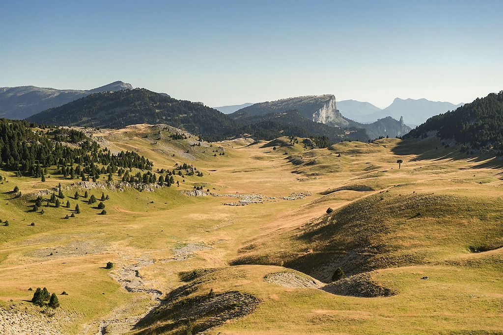 Image Randonnée Mont Aiguille - Lans en Vercors - balade haut plateaux du Vercors