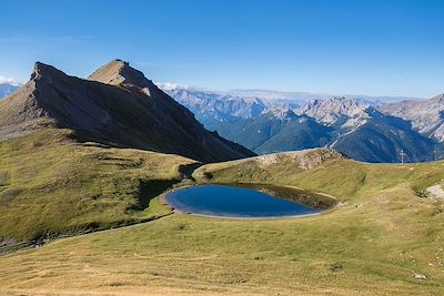 © CAVALIER Michel / hemis.fr - Lac de Souliers - Parc naturel régional du Queyras - France Lac de Souliers - Parc naturel régional du Queyras - France