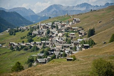 © Arnaud Bernard - Saint Véran, le village le plus haut d'Europe - France Saint Véran, le village le plus haut d'Europe - France
