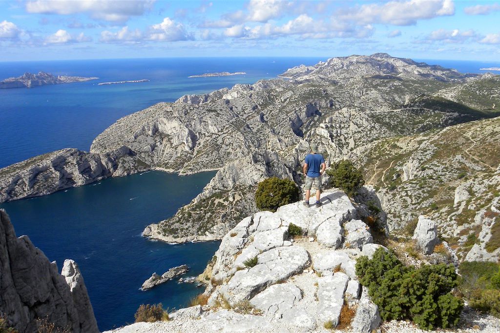 Image Randonnée calanques - calanque sugiton - rando cote bleue