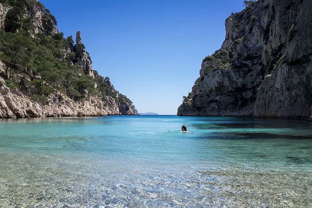 Image Randonnée calanques - calanque sugiton - rando cote bleue