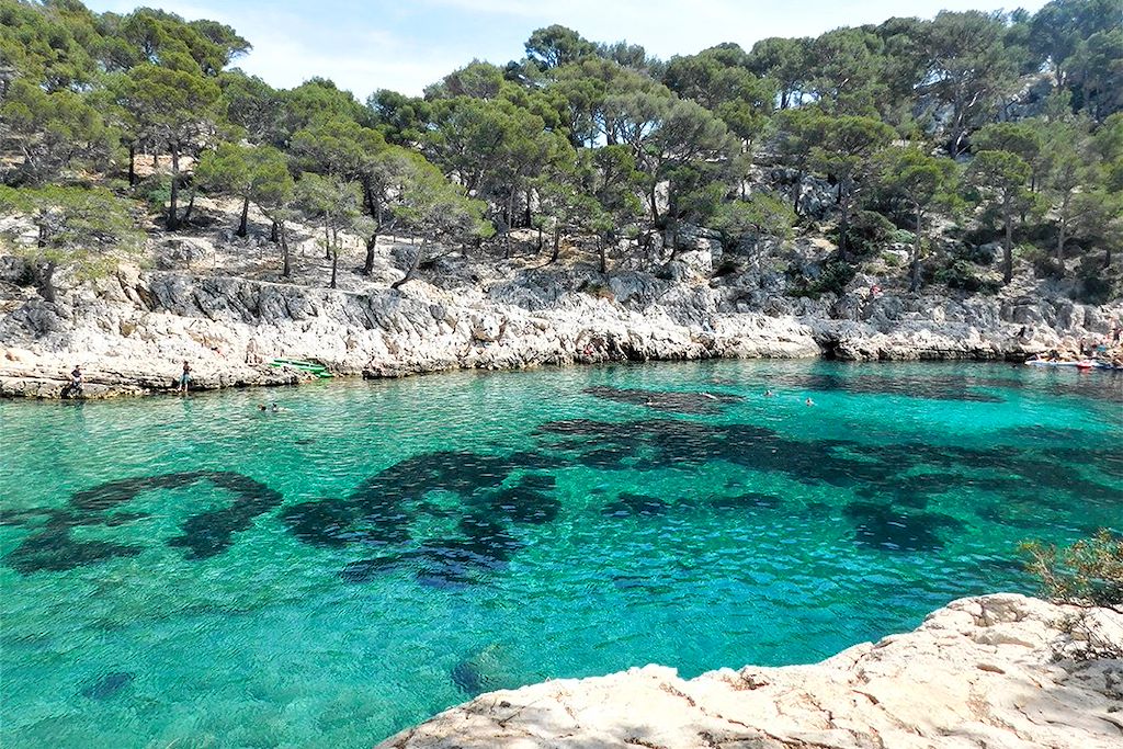 Image Randonnée calanques - calanque sugiton - rando cote bleue