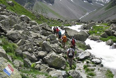 © Marc Laurans - Randonnée dans le Massif des Ecrins - France Randonnée dans le Massif des Ecrins - France