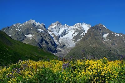 © Mauro Pasquero - La Meije - Massif des Ecrins - Alpes du Sud - France La Meije - Massif des Ecrins - Alpes du Sud - France