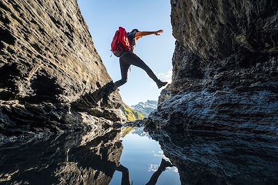 Randonnée - Réserve naturelle de Sixt-Fer-à-Cheval - Haute-Savoie - France