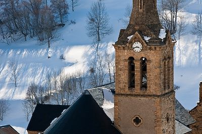 © GUIZIOU Franck / hemis.fr - Le village du Chazelet - Hautes-Alpes - France Le village du Chazelet - Hautes-Alpes - France