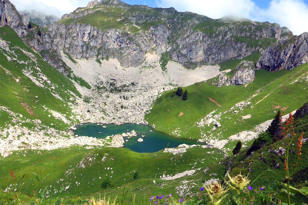 Image Grande Traversée des Alpes - Cirque du Fer-à-Cheval