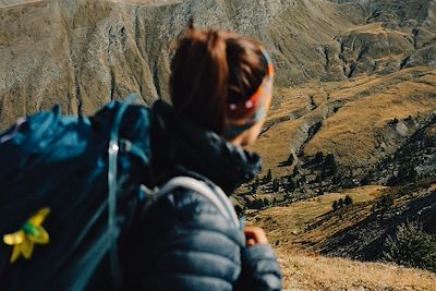 Vers les Crètes de Gilly - Queyras - France