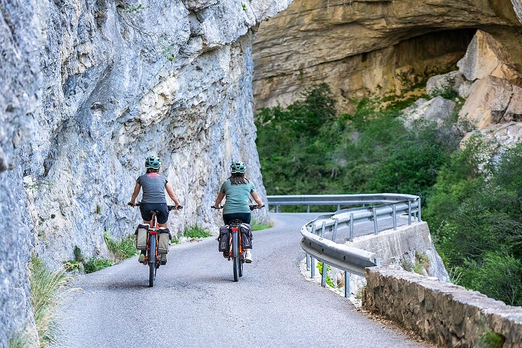 Image Route des crêtes à vélo - lac Sainte Croix à vélo - Moustiers à vélo