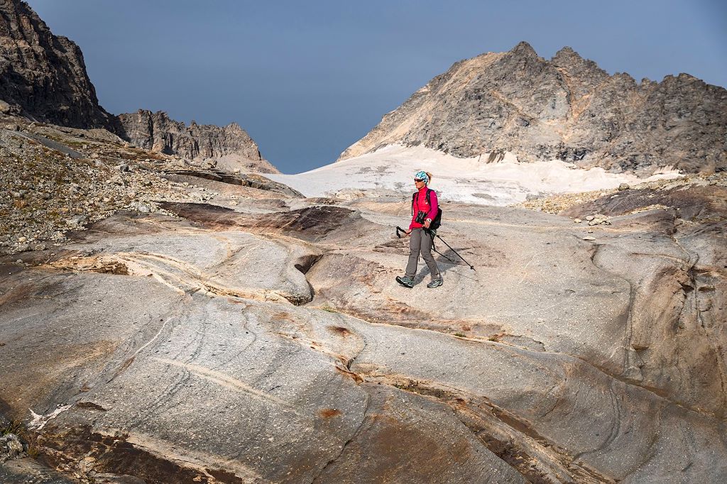 Image Trek Vanoise - Traversée glaciaire - Randonnée glaciaire vanoise