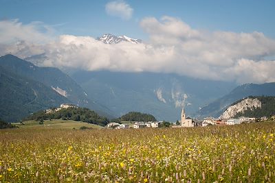 © Alban PERNET/KUMAEYES/REA - Village d'Aussois - Vanoise - Savoie - France Village d'Aussois - Vanoise - Savoie - France