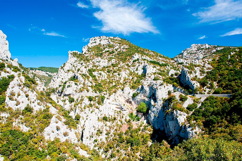 Image Randonnée Ariège - gorges de Galamus - château de Montségur