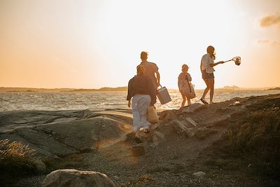 Pique-nique en famille - Littoral