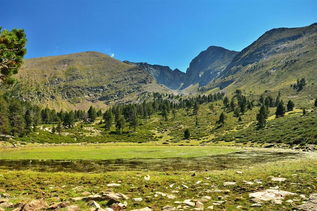 Image Randonnée famille - Randonnée Pyrénées orientales - Canyoning