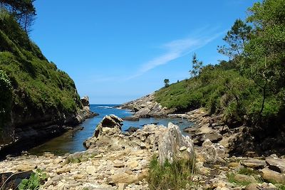 Crique - Côte Basque - France
